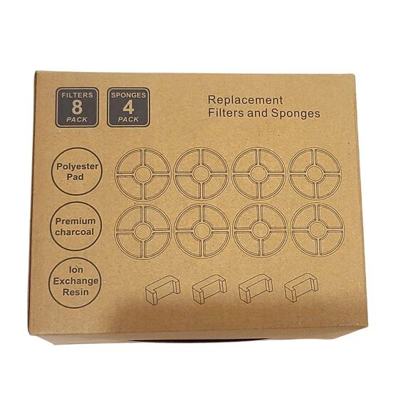 Wonder Creature Cat Pet Water fountain foam filters replacement - Picture 1 of 5